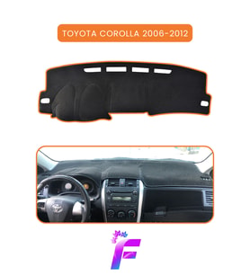 TOYOTA COROLLA (2006-2012) Araca Özel Torpido Örtüsü Ön Göğüs Kılıfı Tam Koruma Kaymaz B34