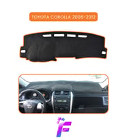 TOYOTA COROLLA (2006-2012) Araca Özel Torpido Örtüsü Ön Göğüs Kılıfı Tam Koruma Kaymaz B34