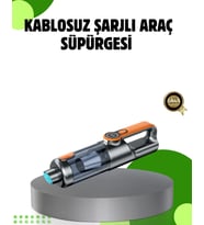 Şarjlı Kablosuz El Süpürgesi Yüksek Emiş Güçlü ve Çok Başlıklı