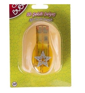 BU-BU 3D ŞEKİLLİ DELGEÇ YILDIZ KOD:BUBU-DE0018
