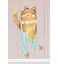 Tulumlu Ayı Folyo Balon Teddy Balon