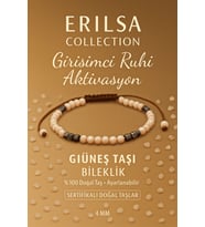 Sertifikalı Girişimci Ruhi Aktivasyon Bilekliği - Güneş Taşı ve Terahertz Doğal Taş 4 mm (Çok Renkli)