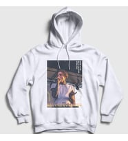 Presmono Unisex Beyaz Jesse Rutherford The Neighbourhood Kapüşonlu Sweatshirt 175637tt