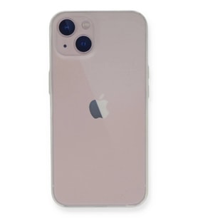 Durukar® iPhone 14 Plus Kılıf PP Ultra İnce Kapak - Beyaz