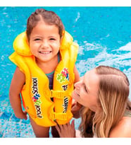 58660 İNTEX Pool School Yüzücü Çocuk Can Yeleği +3 Yaş