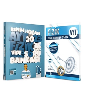 Benim Hocam 2023 AYT Fizik Soru Bankası ve Bilgi Sarmal Deneme Seti 2 Kitap