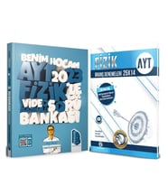 Benim Hocam 2023 AYT Fizik Soru Bankası ve Bilgi Sarmal Deneme Seti 2 Kitap