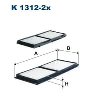 FILTRON K13122X Polen Filtresi BBP261J6X BBP261J6X9A