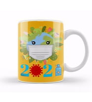 Earth Day 2021 Kupa Bardak Porselen