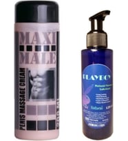 Hintohu Maxi Male Cream 200 Ml Ve Natural Lubricant 125ml