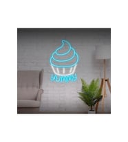 YUMMY Yazılı ve Şekilli Neon Tabela