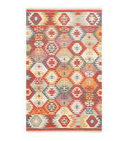 Hoom Rugs Vagrant NMD 01 Multy Yıkanabilir Çift Taraflı Otantik Halı (Çok Renkli)