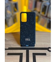 Oppo A16 4G Uyumlu Taş Desenli Silikon Yumuşak Kılıf (Siyah)