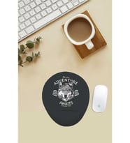 Doğal Yaşam Kurt Desenli Bilek Destekli Mouse Pad