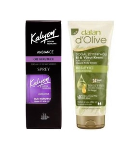 Kalyon Oje Kurutucu Sprey + Dalan Tüp Krem 20 Ml