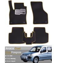 CİTROEN BERLİNGO (2008-2018) Uyumlu EVA Paspas Tam Set–Araca Özel,Su Geçirmez,Kolay Montaj