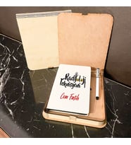 Radyoloji Teknisyeni Ahşap Kutulu Defter Kalem Set 001