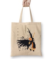 Haikyuu Hinata Shoyo Minimalist Bez Çanta Uzun Saplı