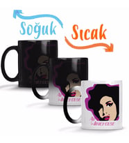Amy Winehouse Sihirli Kupa Bardak Porselen