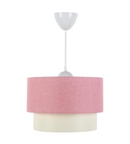 ArtGift Pasta Tekli Sarkıt Avize Pembe Kumaş