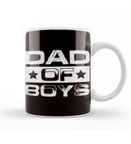 Dad Of Boys Son Brother Daddy Papa Poppa Children Father Kupa Bardak Porselen
