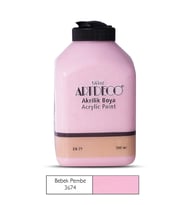 ARTDECO 070L-3674 AKRİLİK BOYA 500 ML. BEBEK PEMBE