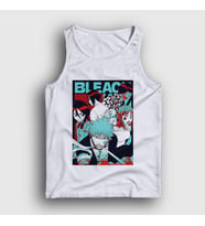 Presmono Unisex Beyaz Poster Anime Bleach Atlet 128139tt (Beyaz)