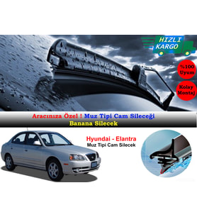 Hyundai Elantra Muz Silecek Takımı 2000-2006