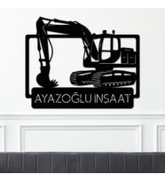Kişiye Özel İnşaat Temalı Dekoratif Tablo