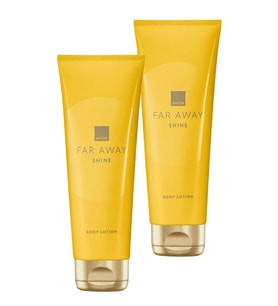 Far Away Shine Vücut Losyonu 125 Ml. İkili Set