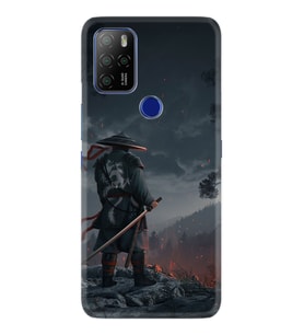 Omix X300 Kılıf Silikon Desen Warrior 1653