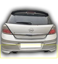 Opel Astra H OPC Line Arka Ek Mat Siyah Plastik 2004-2012