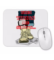 Stranger Things Serious Things Mouse Pad