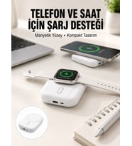 Yüksek Kapasiteli 22.5W Hızlı Taşınabilir Yeni Nesil