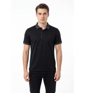 Erkek Polo Yaka Kısa Kollu Tişört Regular Kalıp T3000 BGL-ST05555
