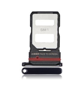 Mi 11T Sim Yuvası Sim Kart Tepsisi Siyah Renk