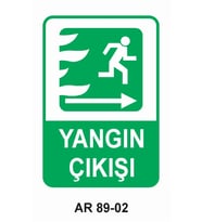 İŞ GÜVENLİĞİ UYARI LEVHASI 1 ADET PVC 21 X 29CM