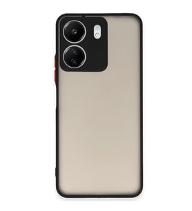 Xiaomi Redmi 13c Kılıf Montreal Silikon Kapak - Siyah