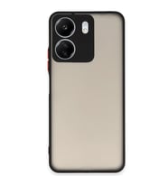 Xiaomi Redmi 13c Kılıf Montreal Silikon Kapak - Siyah