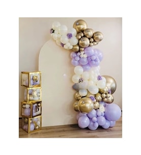 GOLDEN FLOWERS KONSEPT DOĞUM GÜNÜ PARTİ SETİ SÜSÜ