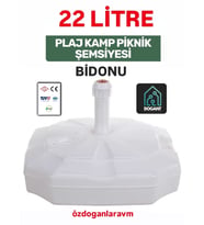 Havuz Bahçe Balkon Şemsiyesi BİDON 22 LİTRE
