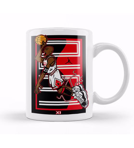 Michael Jordan Art Kupa Bardak Porselen