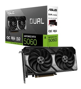ASUS GEFORCE DUAL-RTX5060-O8G 8GB GDDR7 128BIT 1XHDMI 3XDP EKRAN KARTI