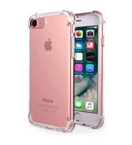 Apple IPhone 6 Plus Shock Absorbing Darbe Emicili Şeffaf Silikon Kılıf