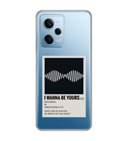 Redmi Note 12 Pro 5G Uyumlu I Wanna Be Yours Arctic Monkeys Tasarımlı Şeffaf Telefon Kılıfı