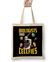 Biologists Take Cellfies Microscope Selfies Pun Bez Çanta Uzun Saplı