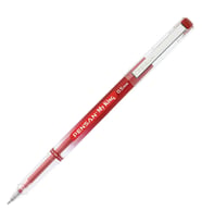 My King İğne Uçlu Metal Klipsli Jel Tükenmez Kalem 0.5 Mm Kırmızı - 1 Adet