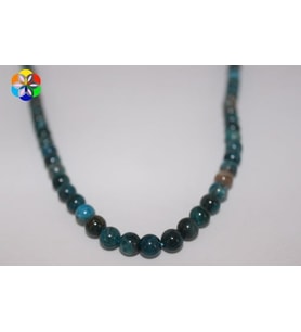 Apatit Taşı YARIM Dizi 8mm (18cm uzunluğundadır)