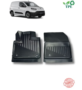 Toyota Proace City Panelvan Van Havuzlu Oto Paspas Ön Iki Parça