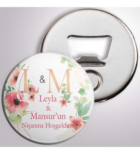 Hediyelik Nişan Açacaklı Magnet